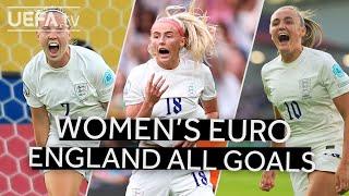 ENGLAND Womens EURO All GOALS  Womens Finalissima