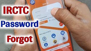 IRCTC password forgot  How to recover IRCTC user id and Password  Irctc forget password
