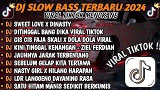 DJ SLOW BASS  TERBARU 2024DJ SWEET LOVE X DINASTY  DJ DITINGGAL BANG DIKA VIRAL TIKTOK