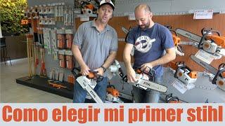 Como Elegir mi primer motosierra STIHL ¿Que motosierra me compro? ¿Cara o Barata? VOLUMEN 1