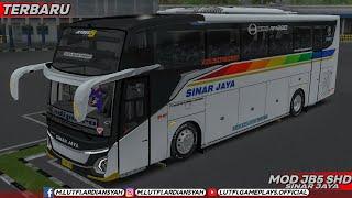 SINAR JAYA SHARE LIVERY  MOD JETBUS 5 SHD MN ART x FMD  Mod Bussid Terbaru V4.3.1