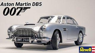 NEW Aston Martin DB5  - Bond 007 Goldfinger - 124 Revell Model kit full build