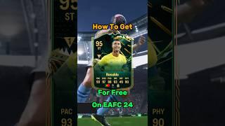 How To Get 95 RONALDO For FREE on EAFC 24 #fifa #eafc24