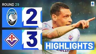 ATALANTA-FIORENTINA 2-3  HIGHLIGHTS  Belotti scores twice ending season on a high  Serie A 2324