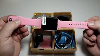 Smart Watch A1 Как настроить и подключить детские умные часы S6 S9 S11 Smartwatch with Flashlight