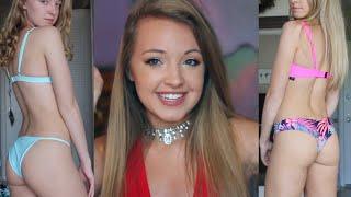 Bikini Try On Haul  Best Of Destinyyyyx3