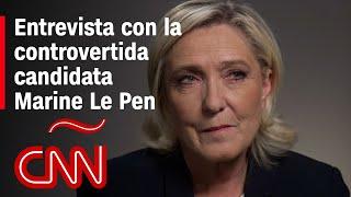 Marine Le Pen entrevista con la líder de la extrema derecha francesa