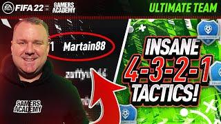 FIFA 22 - INSANE PRO PLAYER 4321 CUSTOM TACTICS + PLAYER INSTRUCTIONS