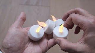 LED tea light candles