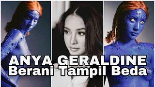 ANYA GERALDIN NYARIS TANPA BUSANA sebagai Mystique X-Man  Berani Tampil Beda