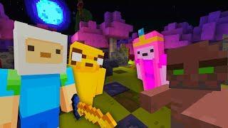 FINN AND JAKE RAISE THE DEAD  Adventure Time  Minecraft Xbox 1