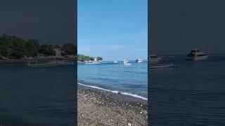 Morning Vibes Suasana Pagi Cerah Pantai Bali CLEAN Good for Snorkeling #bali #beach #snorkeling