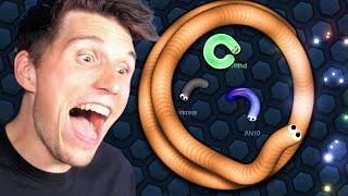 Ich baue das größte GEFÄNGNIS in SLITHER.IO