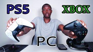 PS5 DUALSENSE VS XBOX SERIES XS CONTROLLER  WHICH IS BETTER FOR PC GAMING?