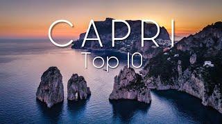 TOP 10 Places in CAPRI  Italy Travel Video