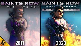 Saints Row The Third - Remastered vs Original  Direct Comparison