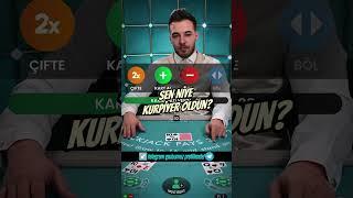  ESKİ FUTBOLCU ŞİMDİ KURPİYER   #blackjack #momoreis #shorts