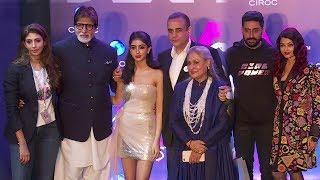 Full Bachchan Family At Shweta Bachchans MxS Store Launch  AmitabhJayaAishwaryaAbhishekNavya