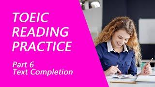 TOEIC ReadingTest Part 6 Practice TOEIC Reading Test 2023 with Answers 3
