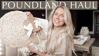 BIGGEST EVER POUNDLAND HAUL - White Company Dupes & Spring Summer Home Bargains Decor