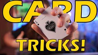 3 EASY Card Tricks YOU Can LEARN In 5 MINUTES part 3 - day 111
