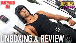 Rambo 3 Threezero 16 Scale Figure Unboxing & Review