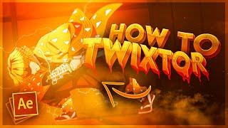 How to Twixtor in 2 MINUTES  After Effects AMV Tutorial