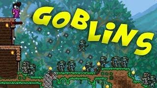 GOBLIN ARMY BATTLE - Terraria MULTIPLAYER Part 6