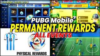 Get Permanent Messi Shirt  Super Soccer and One Kick Wonder Event - PUBGM