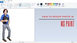 how to resize photo in ms paint  how to resize image in paint  resize image in paint