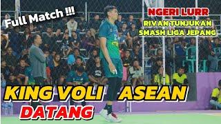 RIVAN HEBOHKAN PENONTON SMASH LIGA JEPANG️️PPLOP JATENG VS BANYUBIRU - RAFABINAR CUP 2024 VOLI