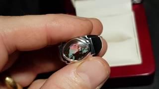 Interesting Mens Ring Design in Opal Stone