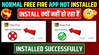  Free Fire OB41 App Not Installed Problem  Normal Free Fire App Not Installed Problem  Installed