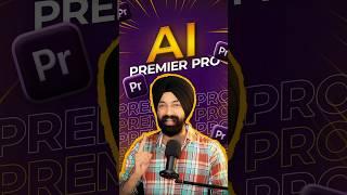 Ai in Premiere Pro  soon #premierepro #ai