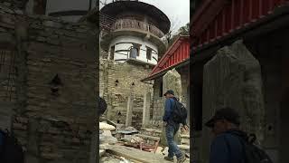 Ghundruk Cultural Resort During Construction in Ghandruk