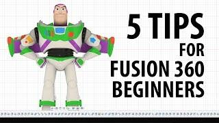 5 TIPS for Getting Started in Fusion 360