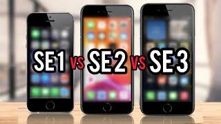 Every iPhone SE Comparison  iPhone SE 3 vs SE 2 vs SE 1