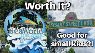 A Day at SeaWorld Orlando with Small Kids Sesame Street Land