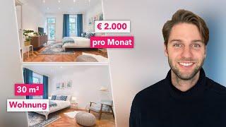 Airbnb Vermietung Wie viel ich mit einer 30m² Wohnung verdiene €2.000  MONAT