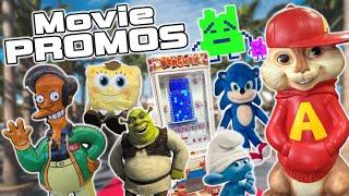 A Look at Movie Merchandise & Promotions - SpongeBob Shrek Sonic & More