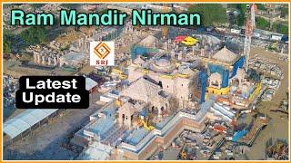 Shri Ram Mandir Nirman Ayodhya Latest Update  Ram Temple Construction  Indian SRJ