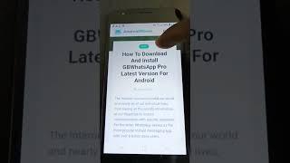 How to update expired GB WhatsApp