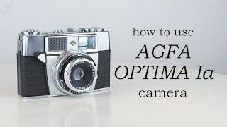 Agfa Optima Ia Agfamatic Ia How to use - Video manual