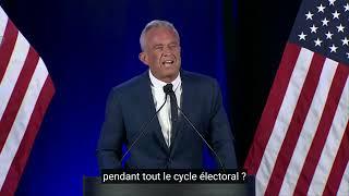 Discours de Robert Kennedy le 23 août 2024 VOSTFR