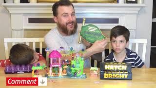 OMG  Hatchimals CollEGGtibles Tropical Party Playset with Lights and Sounds The Triplets too 