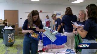 Louisville businesses come together to help students at JCPS elementary school