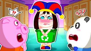 Dont Be Shy  Pomnis Clothes Are Gone  Funny Cartoons for Kids   Cartoon Animation @mommywolf