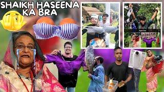 There is a lot of controversy on social media about Sheikh Hasinas bra