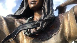 Sacajawea Quite Possibly The most Beautiful Statue Amazing Detail And Craftsmanship Sculpture