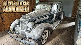 90 Years Old ABANDONED Barn Find Chrysler Our Oldest Detail Ever
